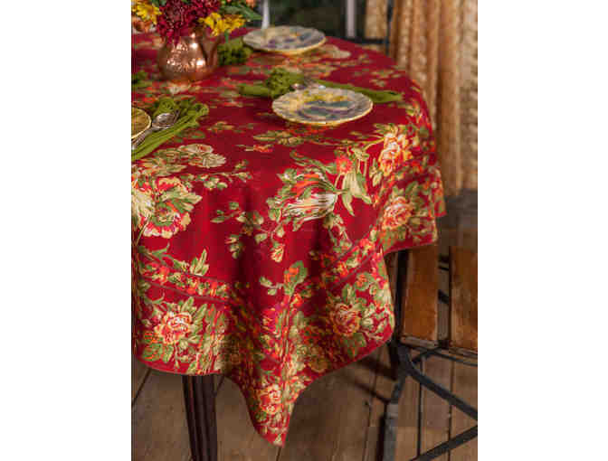 'Tea Rose' Tablecloth (60x90) with 8 matching napkins