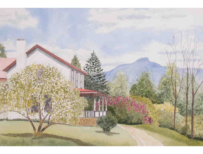 Watercolor- House Near Camel's Hump