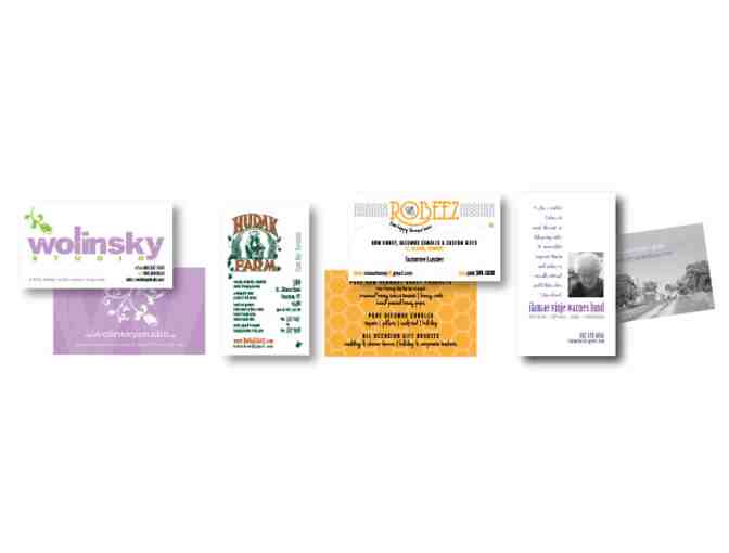 Hathaway Point Design-  500 full color business cards including up to 6 hours design servi