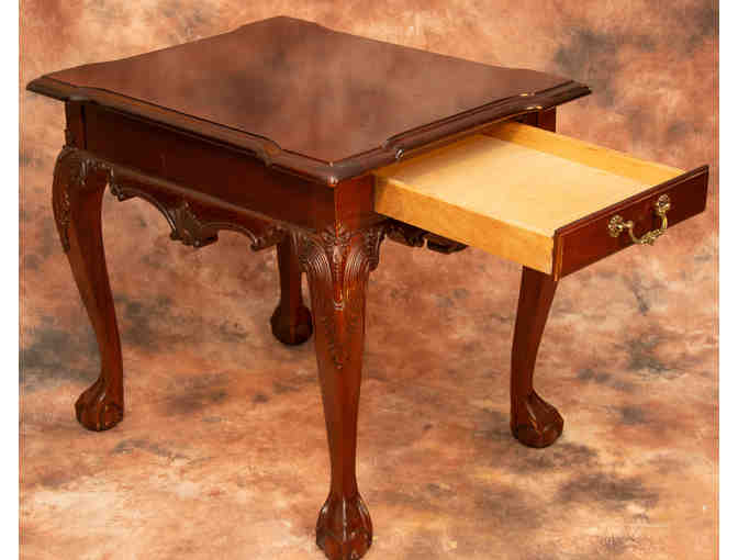 Antique End Table - Photo 2