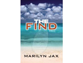 Autographed books by Marilyn Jax, 'The Find' & 'The Road to Omalos'