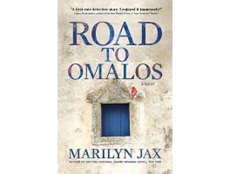 Autographed books by Marilyn Jax, 'The Find' & 'The Road to Omalos'