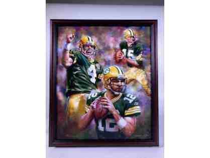 Framed, Limited Edition Packers Legends Artwork