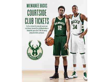 Milwaukee Bucks Courtside Club Tickets