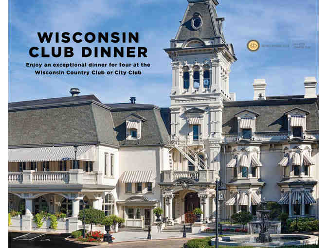 Wisconsin Club dinner - Photo 1