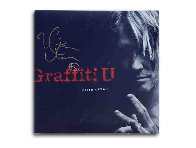 Keith Urban - AUTOGRAPHED GUITAR & ALBUM