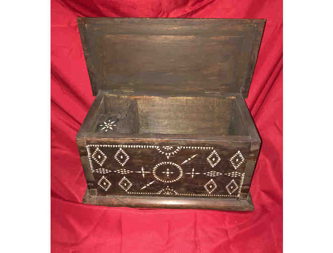 131- Indonesian Hardwood Chest in Dutch Colonial Style - Photo 2