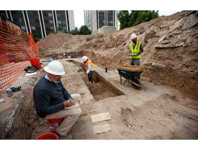 122- Downtown Archaeology Tour with archaeologist Homer Thiel