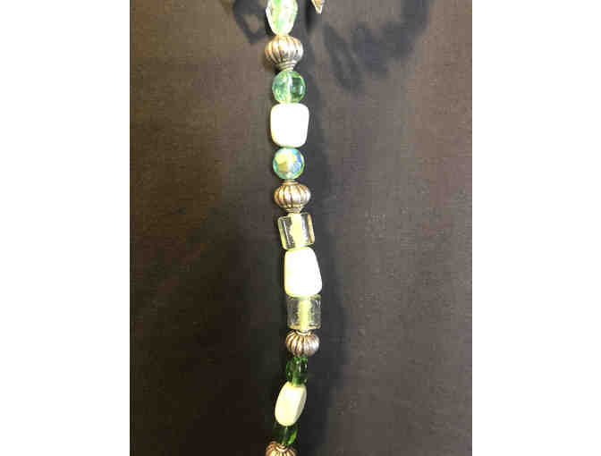 109 "Have a Heart" bead and stone hanging. - Photo 4