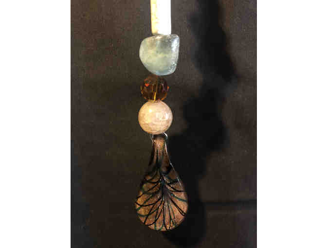 110 Bead and stone hanging