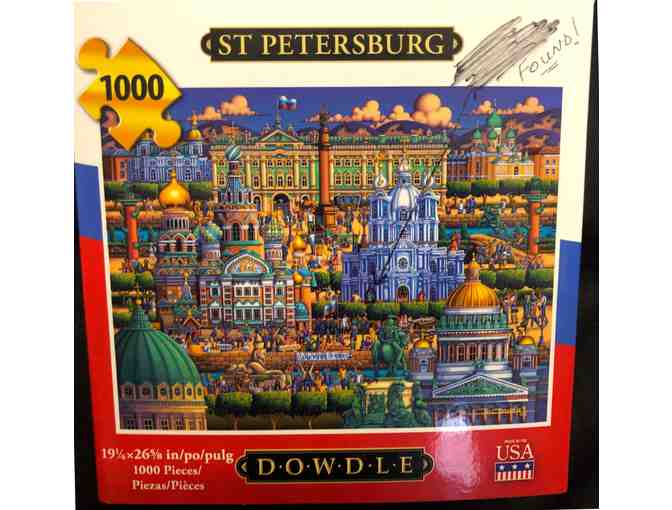 Cityscapes and Union Pacific Railroad Puzzle Collection