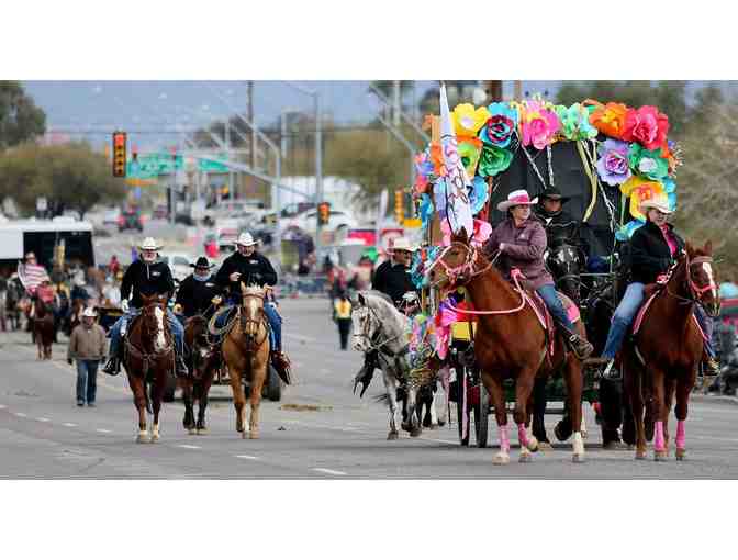 4 Grandstand Tickets for the Tucson Rodeo Parade