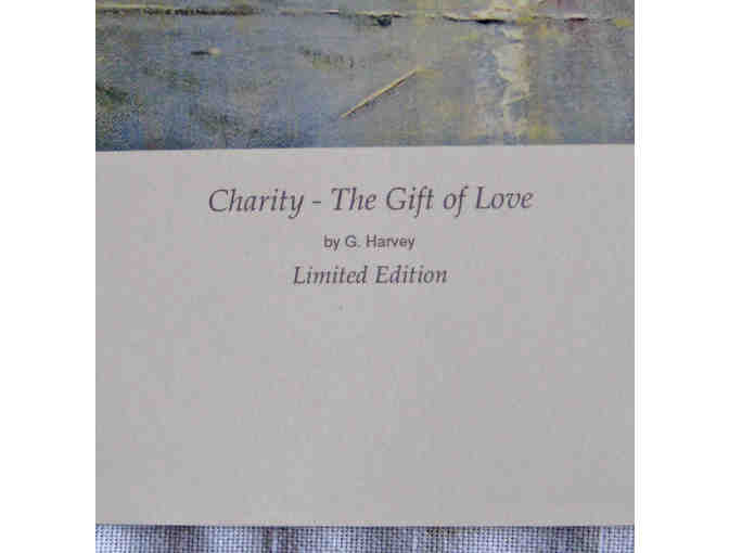 Charity - The Gift of Love | Signed print by G. Harvey