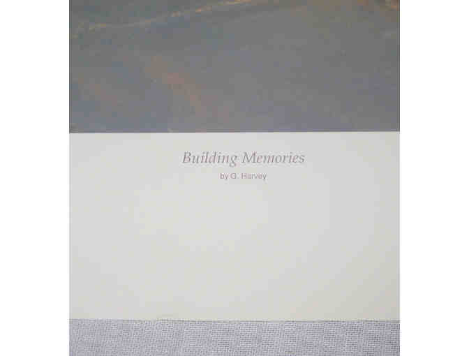 Building Memories | Signed print by G. Harvey