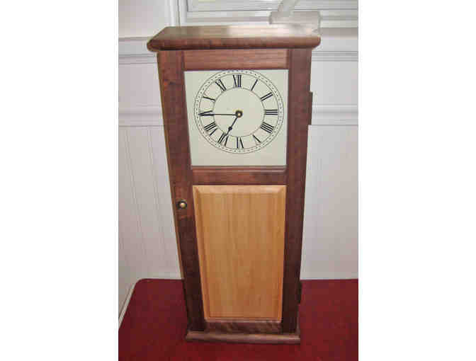Shaker Inspired Walnut Wall Clock