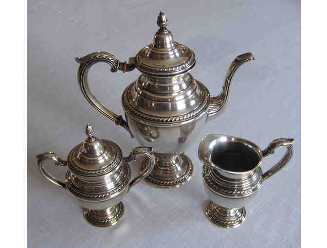 Rogers Sterling Silver Coffee Serving Set