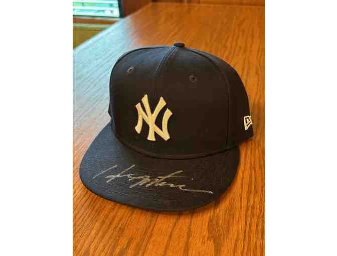 Hideki Matsui signed Yankee hat - Photo 1