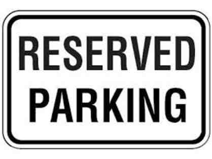 Front Row Parking Spot