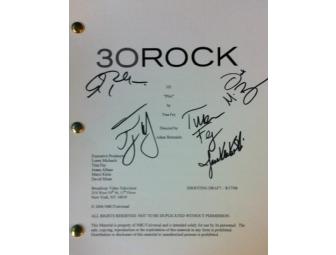 '30 Rock' DVD's & Autographed Pilot Script
