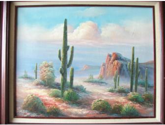 Original Southwest Oil Painting, by B. Duggan