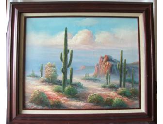 Original Southwest Oil Painting, by B. Duggan