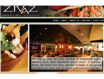 $25 Gift Card to Zivas Mexican Bistro