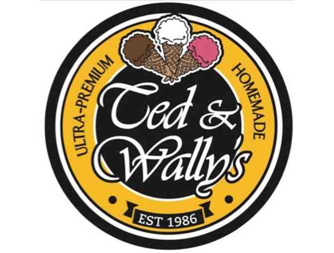 Five (5) Ted and Wally's Ice Cream Certificates for a Free Cone or Dish - Photo 1