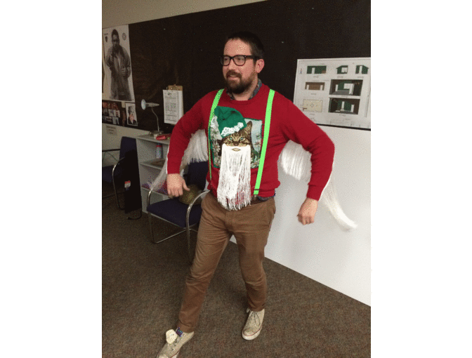 Sarah Trost-Designed Ugly Christmas Sweater