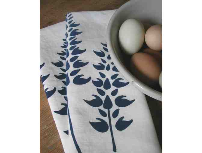 Hand Printed Linen Kitchen Set