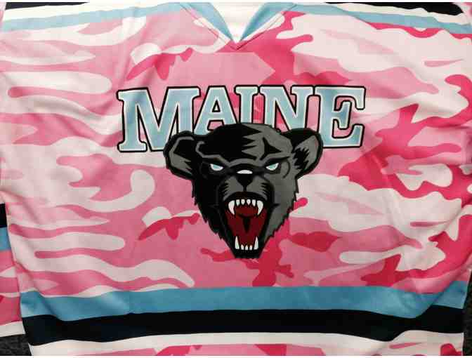 UMaine Women's Ice Hockey Pink Jersey #7