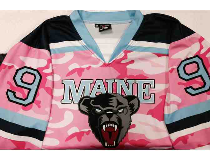 UMaine Women's Ice Hockey Pink Jersey #9