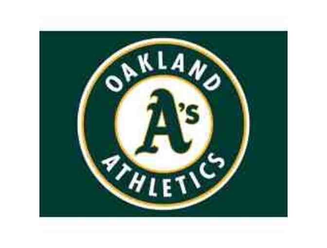 Two Plaza Outfield Vouchers to a 2014 Home Oakland A's Game