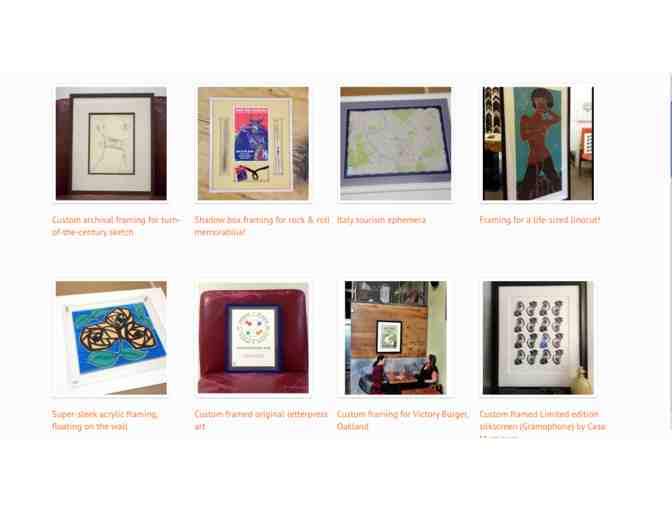 Panorama Framing: $50 Gift Certificate (custom framing or fine art)