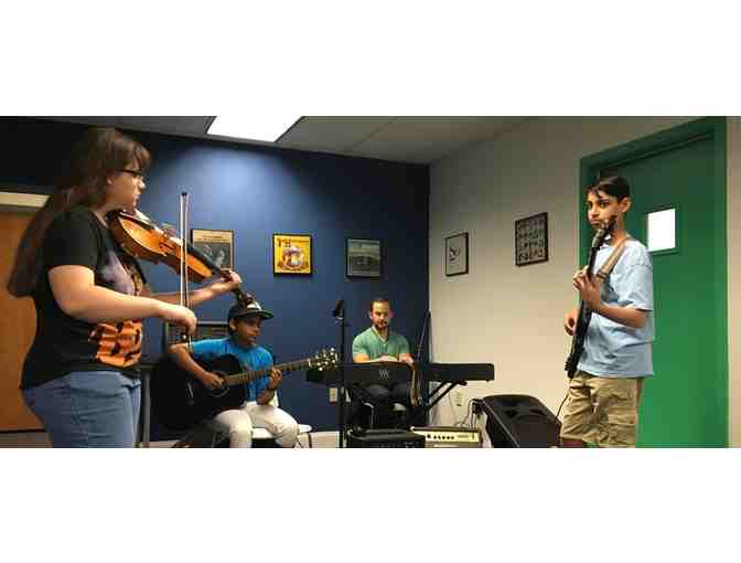 The Conservatory: 90 minute band coaching/recording session for up to 5 students