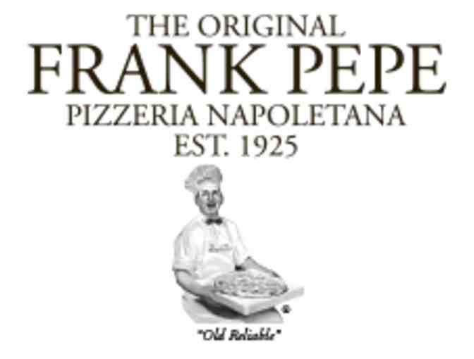 Frank Pepe Pizzeria: $25 gift certificate
