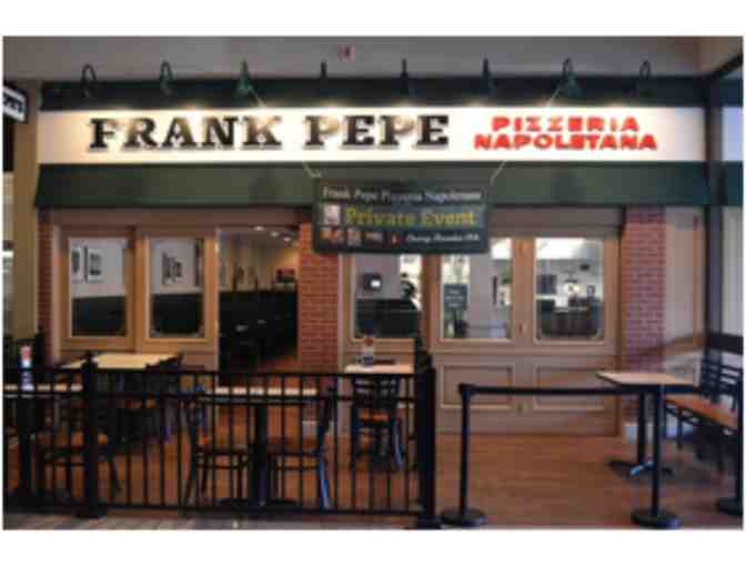 Frank Pepe Pizzeria: $25 gift certificate