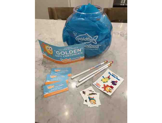 Goldfish Swim School: 1 Month Swim Lessons (Needham location) and Three Family Swim Passes