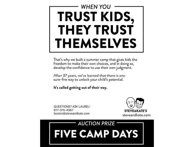 Steve & Kate's Camp: 5 Days of Camp