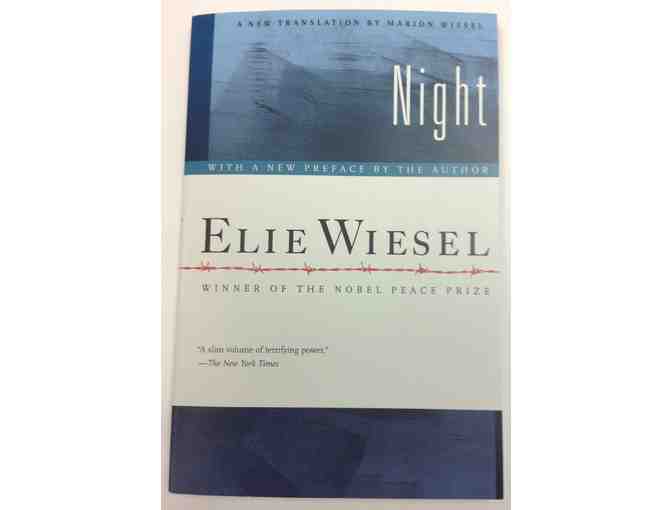 Night signed by Elie Wiesel