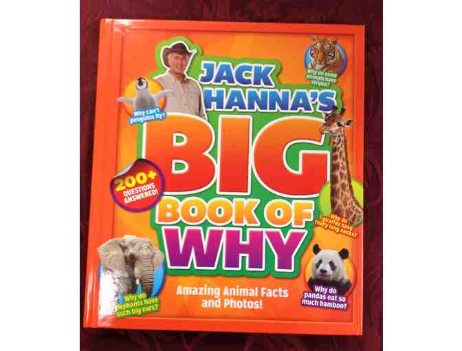 Jack Hanna autographed books and DVD set