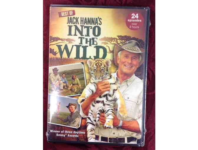 Jack Hanna autographed books and DVD set