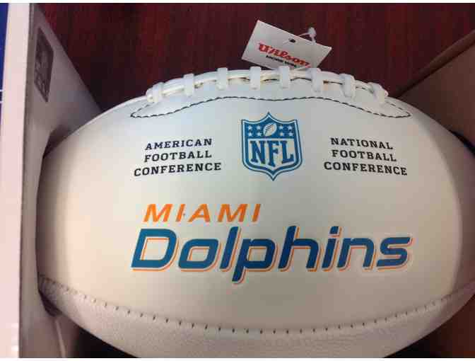 Jason Taylor Autographed White Panel NFL Football