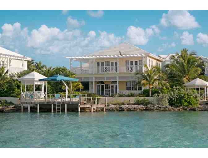 4 nights, 5 days in Exuma Bahamas at Villa H at February Point Resort