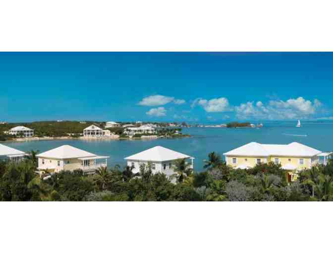 4 nights, 5 days in Exuma Bahamas at Villa H at February Point Resort