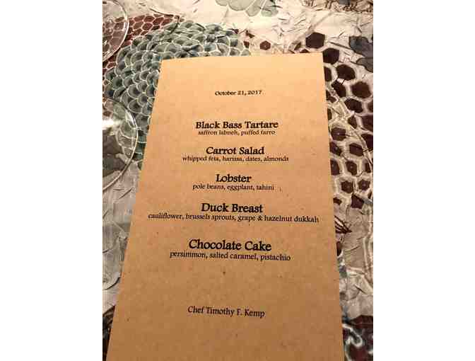 Private Chef to Cook 4-Course Dinner Party for 8