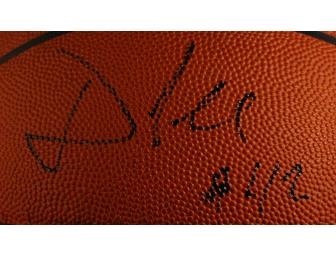 David Lee autographed basketball