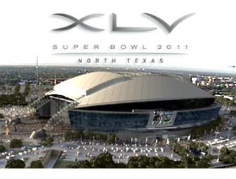 Trip for two to Super Bowl XLV on Feb. 6 in Dallas, TX