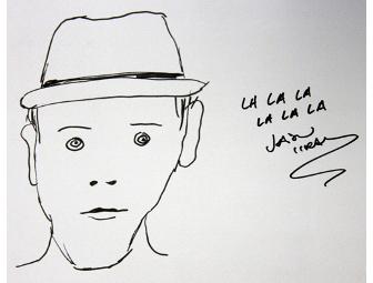 John Mraz autographed picture