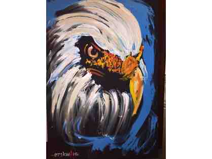 Portrait of American Bald Eagle