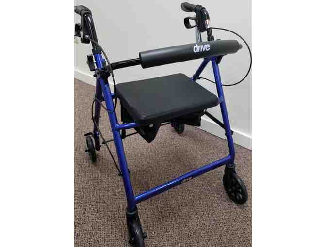Rollator Walker by Drive, donated by Logan View Home Medical Equipment